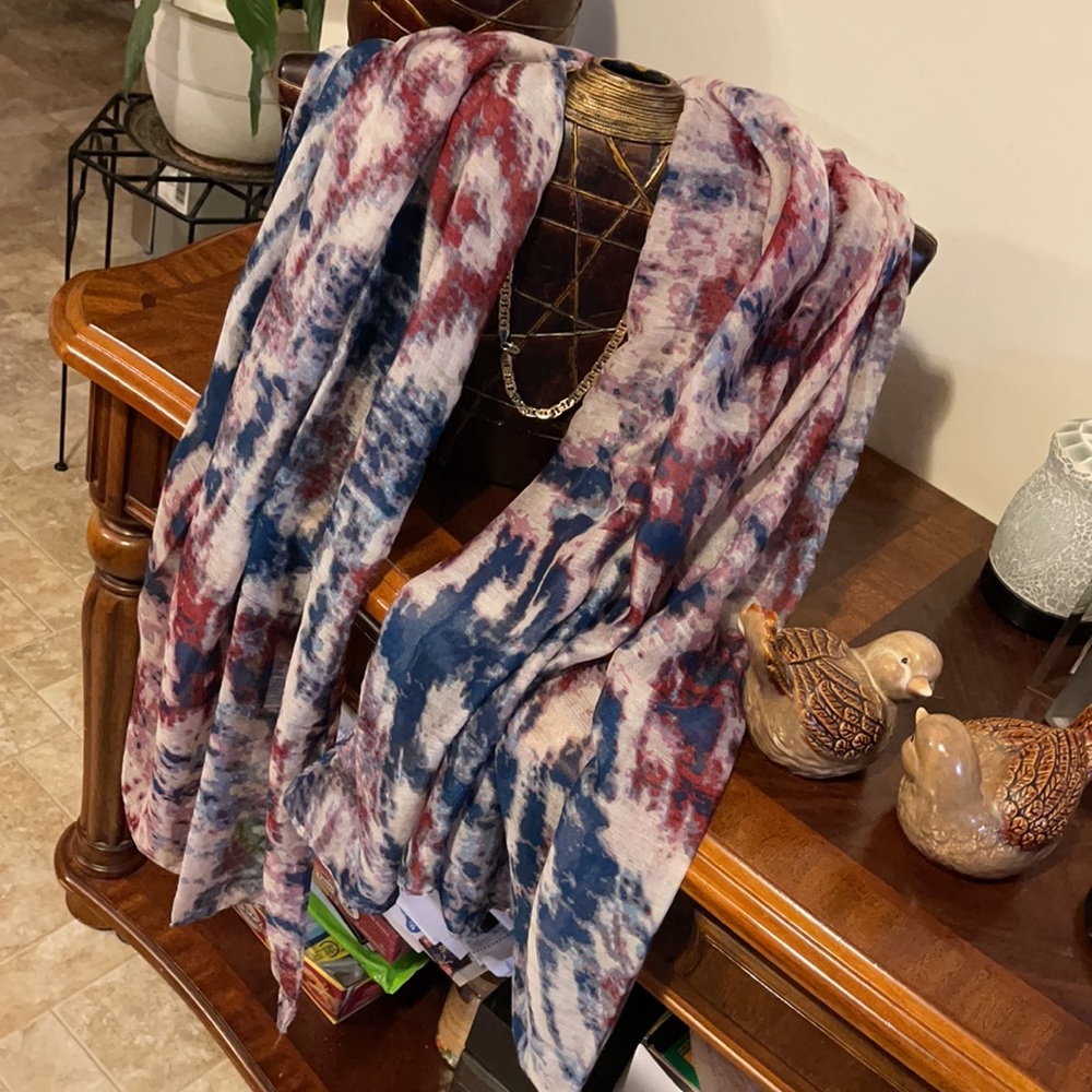 L.I.B. New York , Multicolor scarf ,NWT